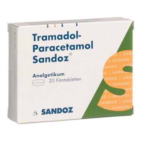 Tramadol-paracetamol Sandoz 37.5/325mg 20 Stück - PrimeCare Global