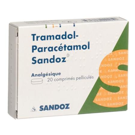 Tramadol-paracetamol Sandoz 37.5/325mg 20 Stück - PrimeCare Global
