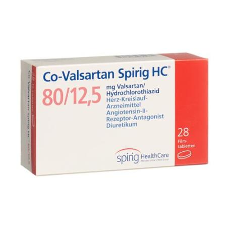 CO Valsartan Spirig 80/12.5 28 filmtablets - PrimeCare Global