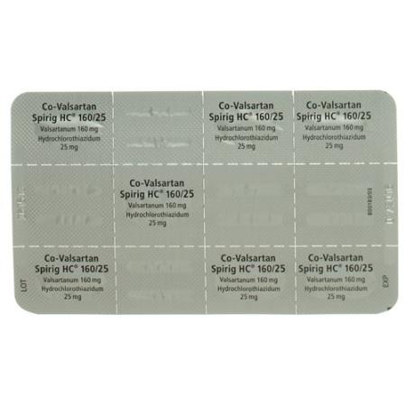 CO Valsartan Spirig 160/25 98 filmtablets - PrimeCare Global