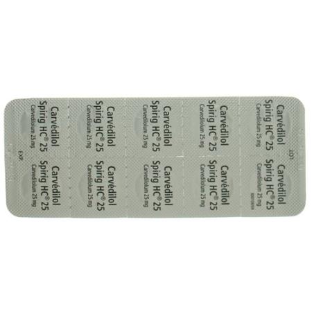 Carvedilol Spirig HC Tabl 25 mg 100 pcs - PrimeCare Global