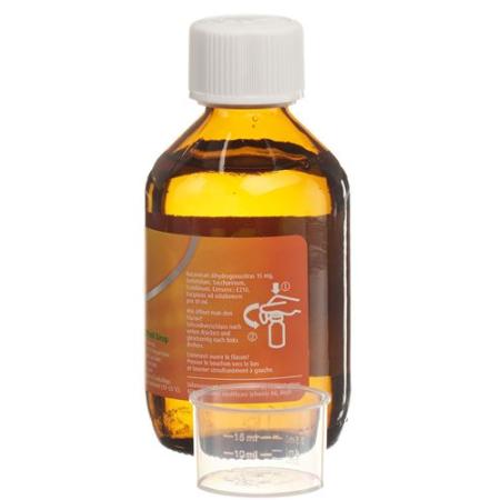 NeoCitran cough suppressant syrup 15 mg / 10 ml glass bottle 200 ml - PrimeCare Global