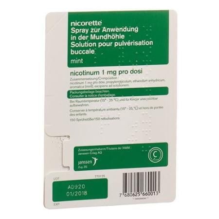 Nicorette 150 Spray - PrimeCare Global
