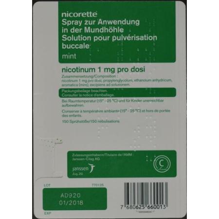 Nicorette 150 Spray - PrimeCare Global