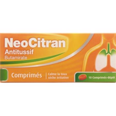 NeoCitran cough suppressant depot tabl 50 mg 10 pcs - PrimeCare Global