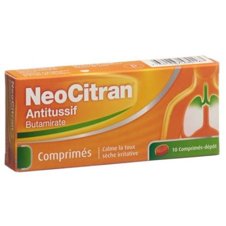 NeoCitran cough suppressant depot tabl 50 mg 10 pcs - PrimeCare Global