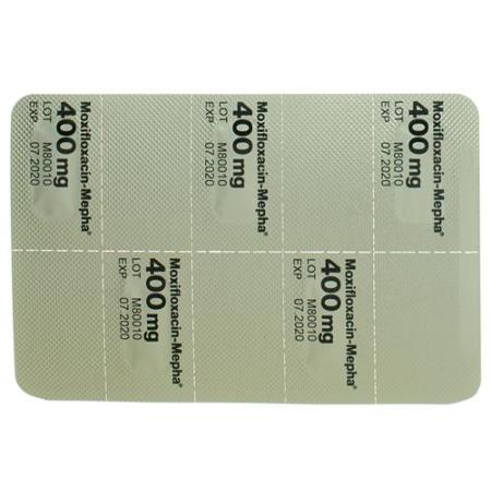 Moxifloxacin-Mepha Lactab 400 mg 10 pcs - PrimeCare Global