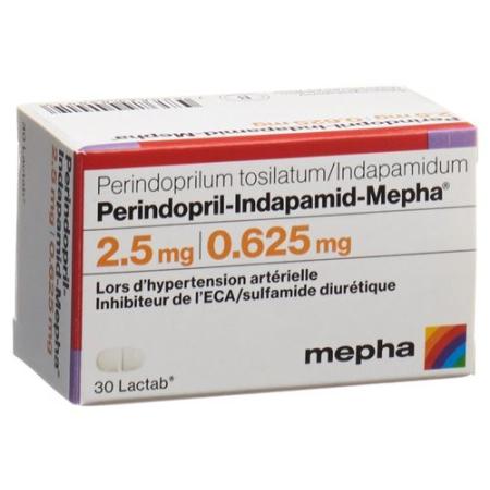 Perindopril Indapamide Mepha Lactab 2.5/0.625 mg Ds 30 pcs - PrimeCare Global