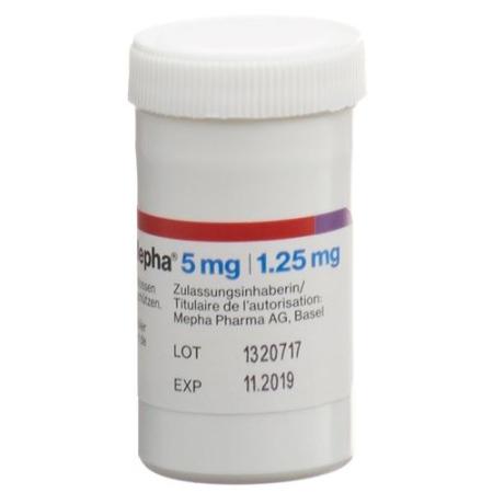 Perindopril Indapamide Mepha Lactab 5/1.25 mg Ds 30 pcs - PrimeCare Global