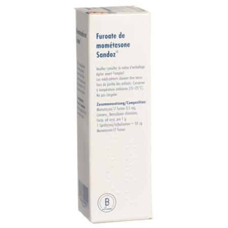 Mometasone furoate Sandoz nasal spray 50 mcg dosage spray 140 doses - PrimeCare Global