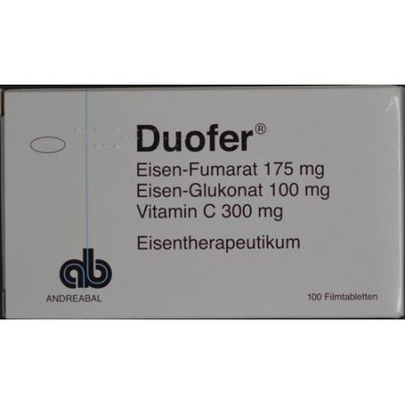 Duofer 40 filmtablets - PrimeCare Global