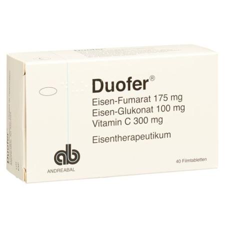 Duofer 40 filmtablets - PrimeCare Global