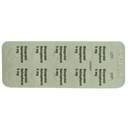 Bisoprolol Helvepharm Tabl 5 mg 100 pcs - PrimeCare Global