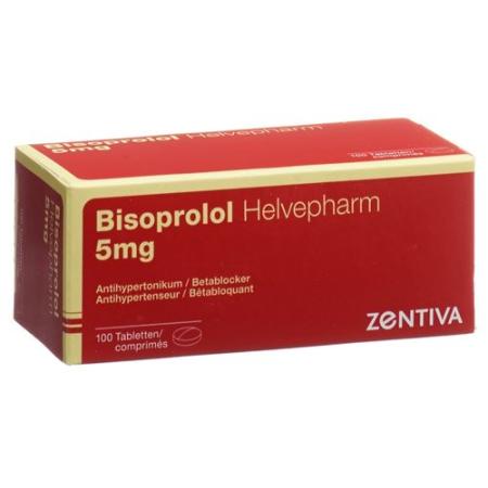 Bisoprolol Helvepharm Tabl 5 mg 100 pcs - PrimeCare Global