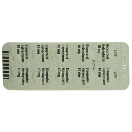 Bisoprolol Helvepharm Tabl 10 mg 30 pcs - PrimeCare Global