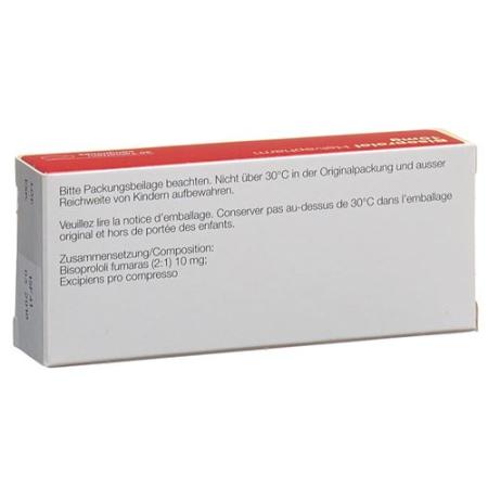 Bisoprolol Helvepharm Tabl 10 mg 30 pcs - PrimeCare Global