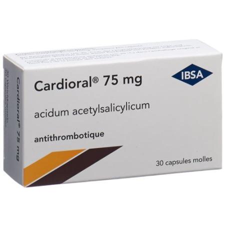 Cardioral Caps 75 mg 30 pcs - PrimeCare Global