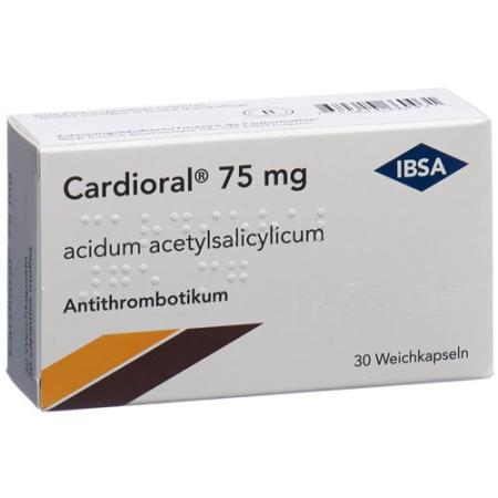 Cardioral Caps 75 mg 30 pcs - PrimeCare Global
