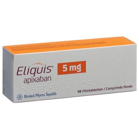 ELIQUIS FILMTABL 5 MG 56 PCS - PrimeCare Global