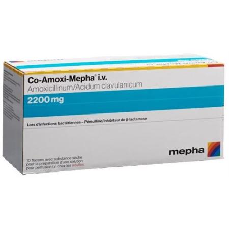 CO-AMOXI Mepha dry sub 2200 mg bottle 100ml - PrimeCare Global