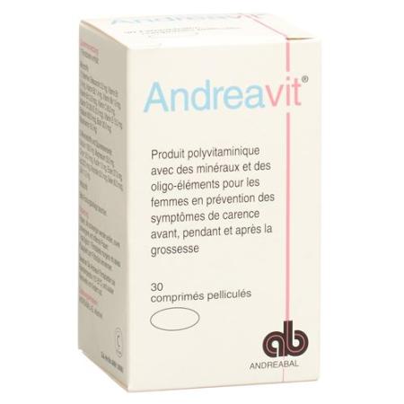 ANDREAVIT film-coated tabletsE FL 30 PCS - PrimeCare Global
