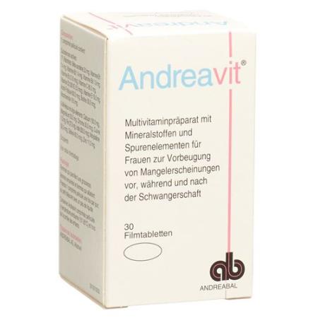 ANDREAVIT film-coated tabletsE FL 30 PCS - PrimeCare Global