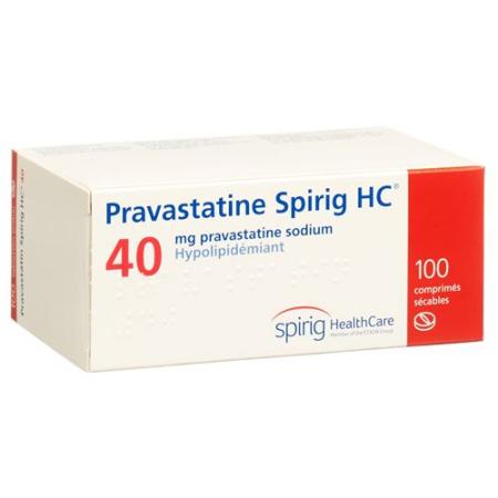 Pravastatin Spirig HC Tabl 40 mg 30 pcs - PrimeCare Global