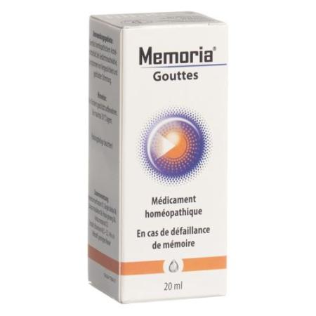 Memoria drops bottle 20 ml - PrimeCare Global