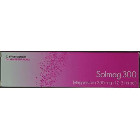 Solmag 300 effervescent tablets raspberry flavor Ds 20 pcs - PrimeCare Global