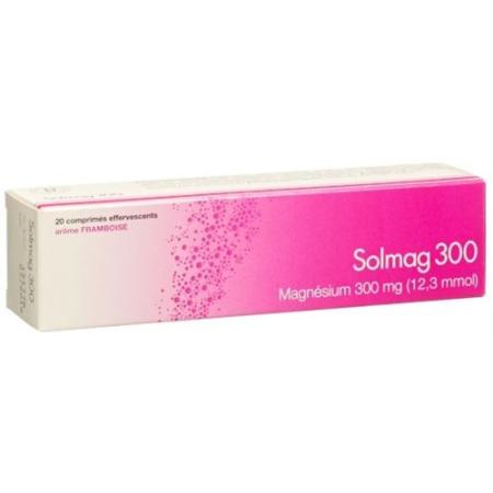 Solmag 300 effervescent tablets raspberry flavor Ds 20 pcs - PrimeCare Global