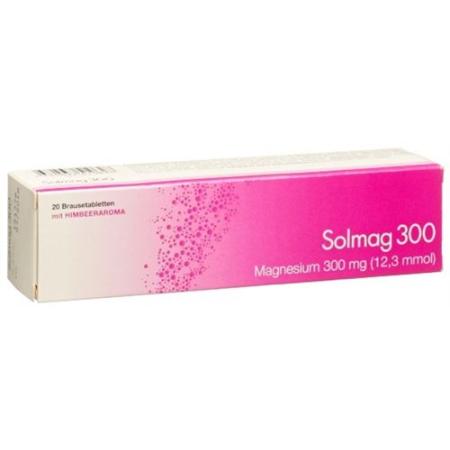 Solmag 300 effervescent tablets raspberry flavor Ds 20 pcs - PrimeCare Global