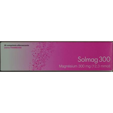 Solmag 300 effervescent tablets raspberry flavor Ds 20 pcs - PrimeCare Global