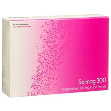 Solmag 300 effervescent tablets raspberry flavor Ds 60 pcs - PrimeCare Global