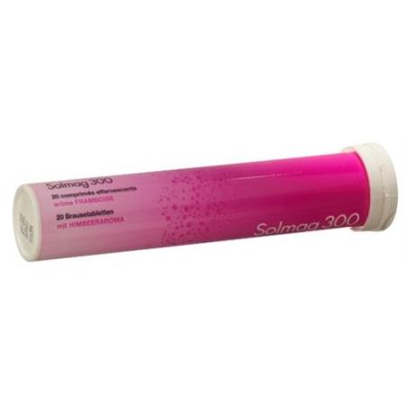 Solmag 300 effervescent tablets raspberry flavor Ds 60 pcs - PrimeCare Global