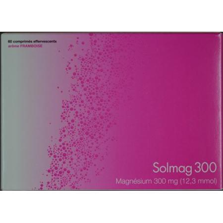 Solmag 300 effervescent tablets raspberry flavor Ds 60 pcs - PrimeCare Global