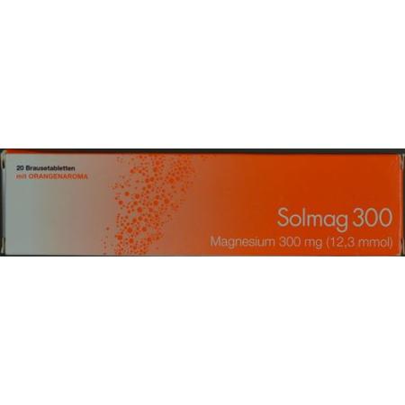 Solmag 300 effervescent tablets orange flavor Ds 20 pcs - PrimeCare Global