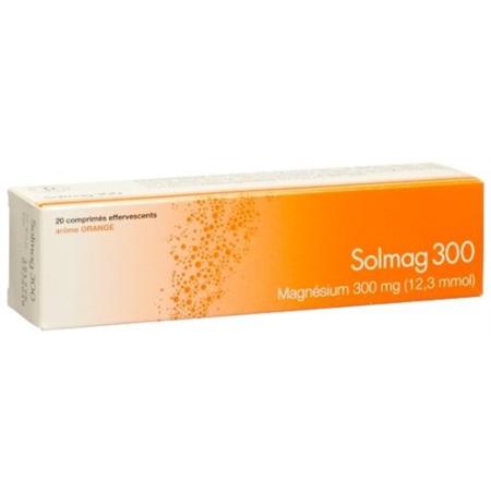 Solmag 300 effervescent tablets orange flavor Ds 20 pcs - PrimeCare Global