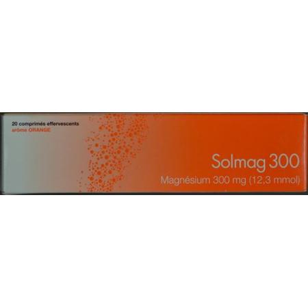 Solmag 300 effervescent tablets orange flavor Ds 20 pcs - PrimeCare Global