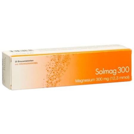 Solmag 300 effervescent tablets orange flavor Ds 20 pcs - PrimeCare Global
