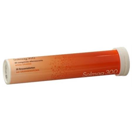 Solmag 300 effervescent tablets orange flavor Ds 20 pcs - PrimeCare Global
