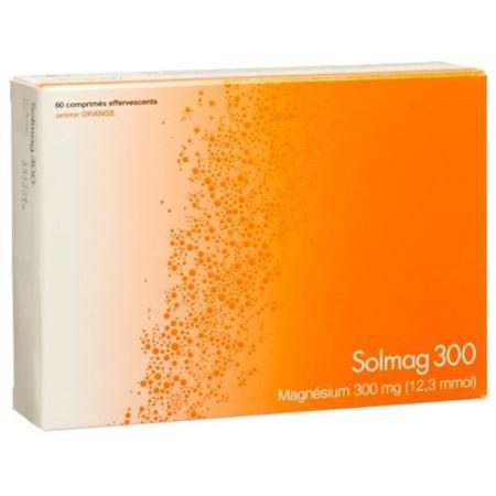 Solmag 300 effervescent tablets orange flavor Ds 60 pcs - PrimeCare Global