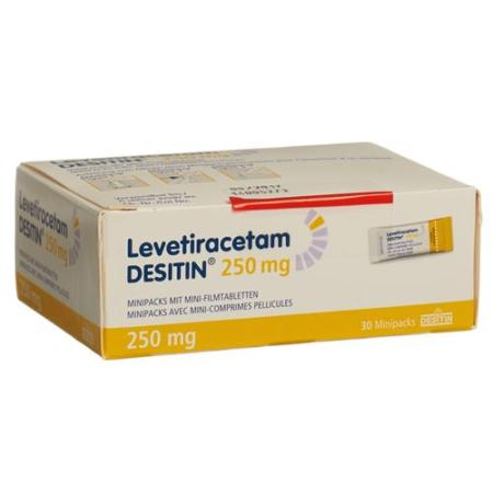 Levetiracetam DESITIN Minipacks of Mini Film-Coated Tablets 250mg Bt - PrimeCare Global