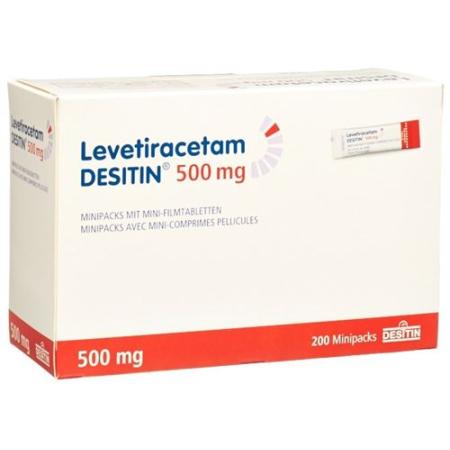 Levetiracetam DESITIN Minipacks of Mini Film-Coated Tablets 500mg Bt - PrimeCare Global
