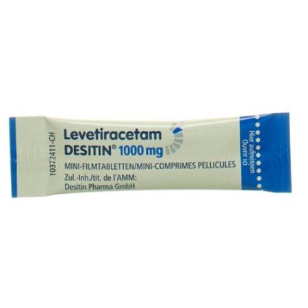 Levetiracetam DESITIN minipacks of mini film-coated tablets 1000mg B - PrimeCare Global