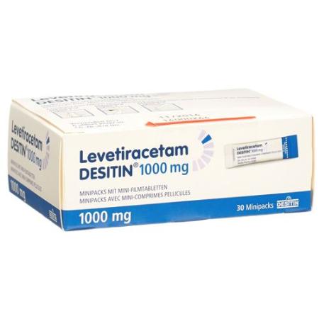 Levetiracetam DESITIN minipacks of mini film-coated tablets 1000mg B - PrimeCare Global