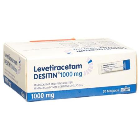 Levetiracetam DESITIN minipacks of mini film-coated tablets 1000mg B - PrimeCare Global