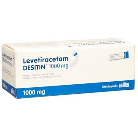 Levetiracetam DESITIN minipacks of mini film-coated tablets 1000mg B - PrimeCare Global