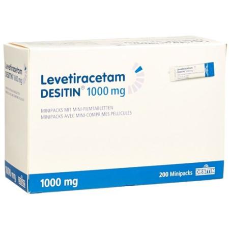 Levetiracetam DESITIN minipacks of mini film-coated tablets 1000mg B - PrimeCare Global