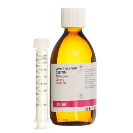 Levetiracetam DESITIN sol 100 mg/ml bottle 300 ml - PrimeCare Global