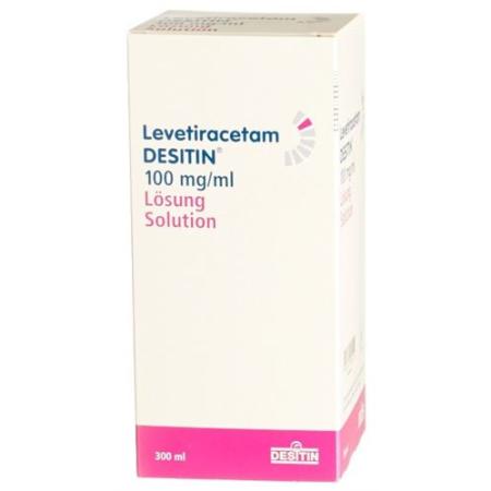 Levetiracetam DESITIN sol 100 mg/ml bottle 300 ml - PrimeCare Global